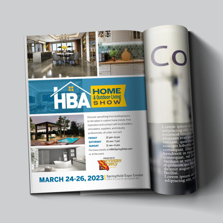 HBA Home & Outdoor Living Show Print Ad