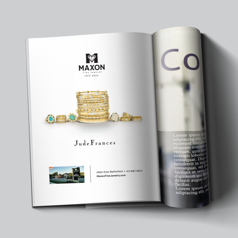Maxon Fine Jewelry Print Ad