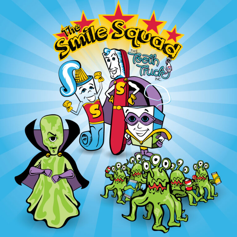 Tooth Truck - Smile Squad Illustration