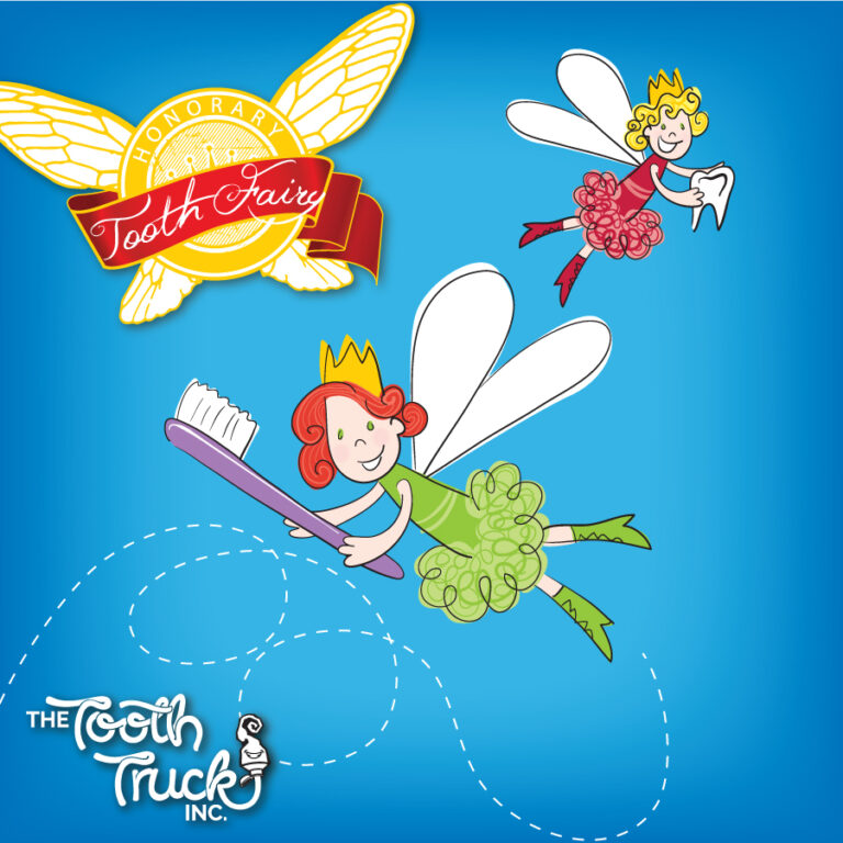 Tooth Truck - Fairy Illustration