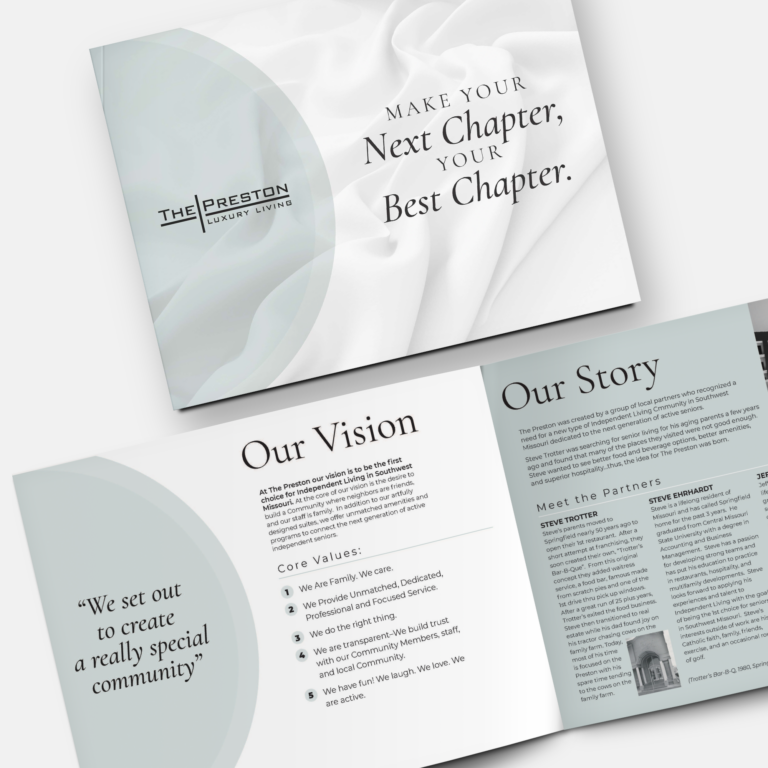 The Preston magazine mockup