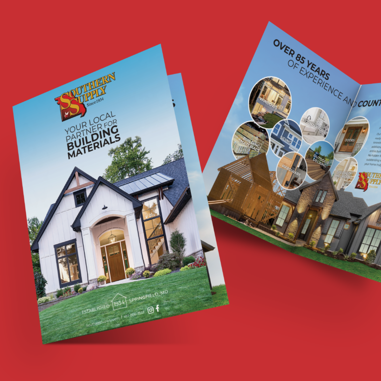 Southern Supply bi-fold brochure